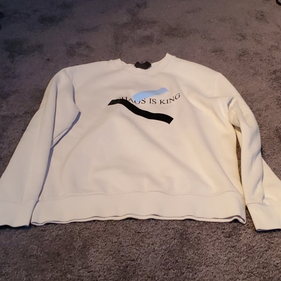 chaos is king sweater